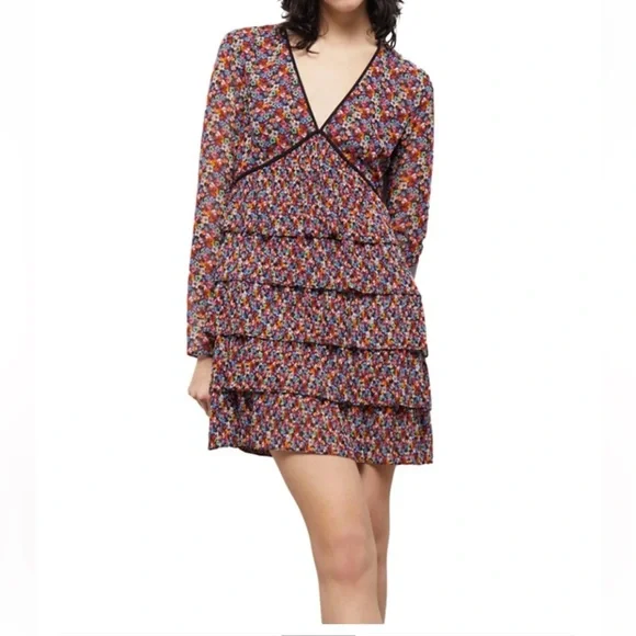 The Kooples Floral Mini Dress - Picture 5 of 7